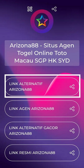 Halaman Redirect dari Situs Arizona88